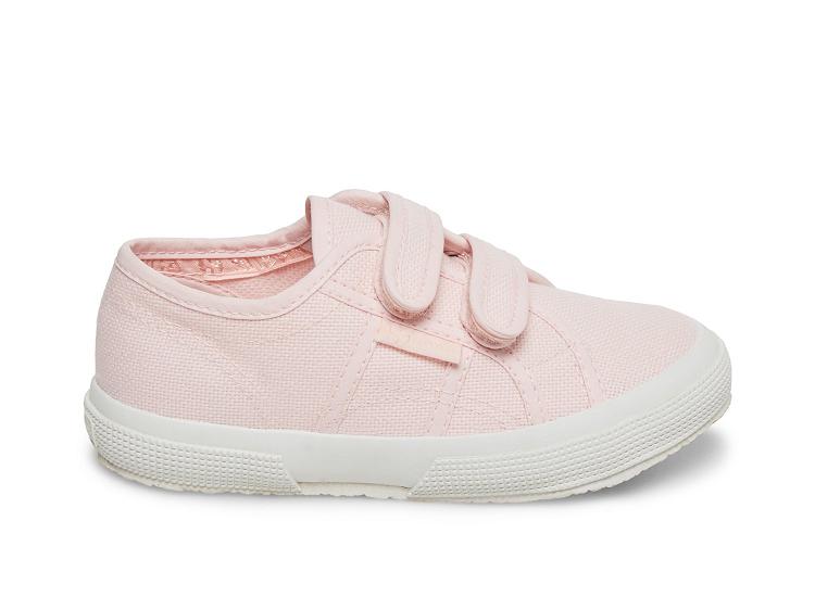 Superga 2750 Jvel Classic Light Pink Fabric - Kids Superga Shoes